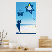 tel aviv kite 100 poster (Küche)