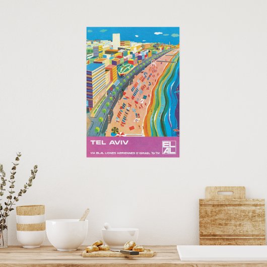 TEL AVIV POSTER (Küche)