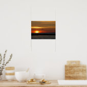 Tel Aviv Sunset Poster (Küche)