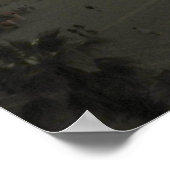 Tel Aviv Sunset Poster (Ecke)