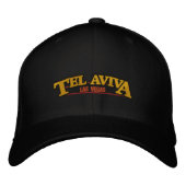 Tel Aviva Las Vegas Bestickte Baseballkappe (Vorderseite)