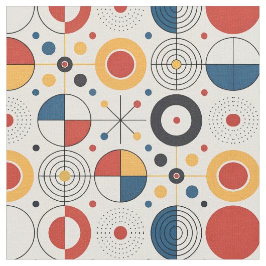 Tela con diseño geométrico stoff (Nahaufnahme)