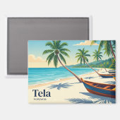 Tela Honduras Magnet (Vorderseite/Rückseite)
