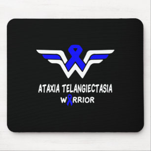 Telangiectasia Awareness Warrior Unterstützung Blu Mousepad