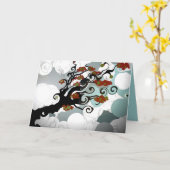 Telda the Tree Karte (Gelbe Blume)