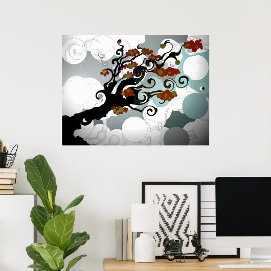 Telda the Tree - Poster (Heimbüro)