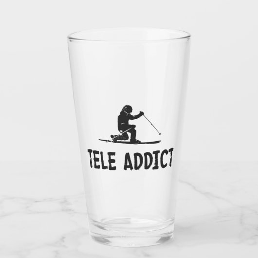 Tele Addict Glas (Vorderseite)