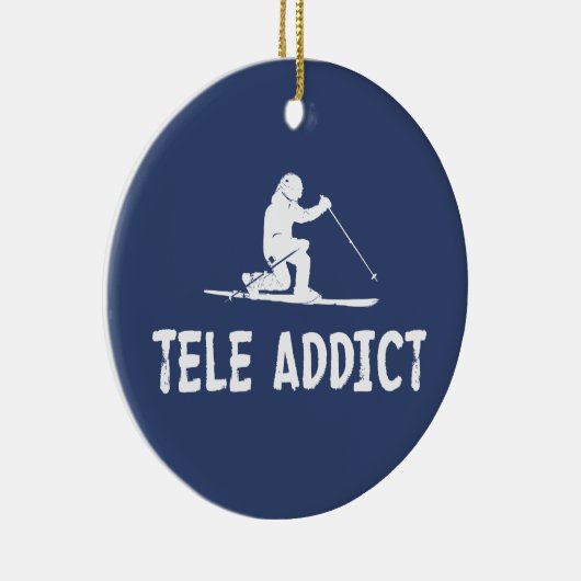 Tele Addict Keramik Ornament (Rechts)