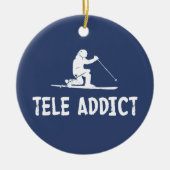 Tele Addict Keramik Ornament (Vorne)