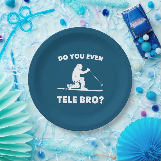 Tele Bro? Pappteller (Party)