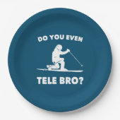 Tele Bro? Pappteller (Vorderseite)