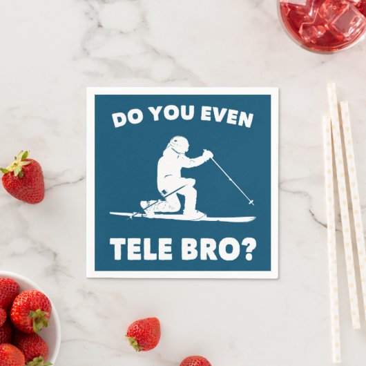 Tele Bro? Serviette (Beispiel)