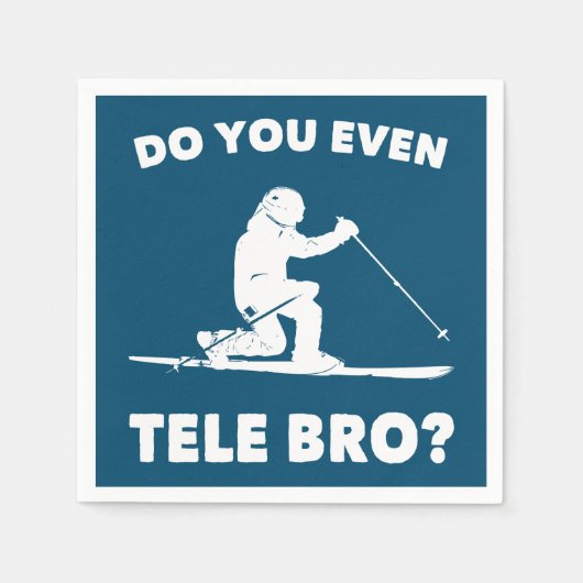 Tele Bro? Serviette (Vorderseite)