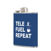 Tele Fuel Repeat Flachmann (Links)