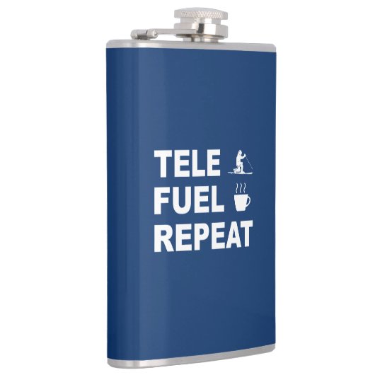 Tele Fuel Repeat Flachmann (Rechts)