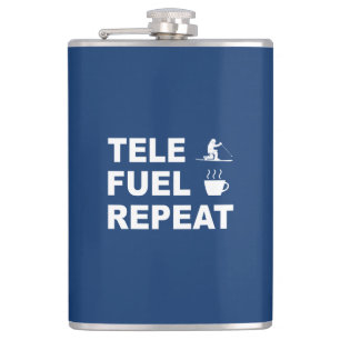 Tele Fuel Repeat Flachmann