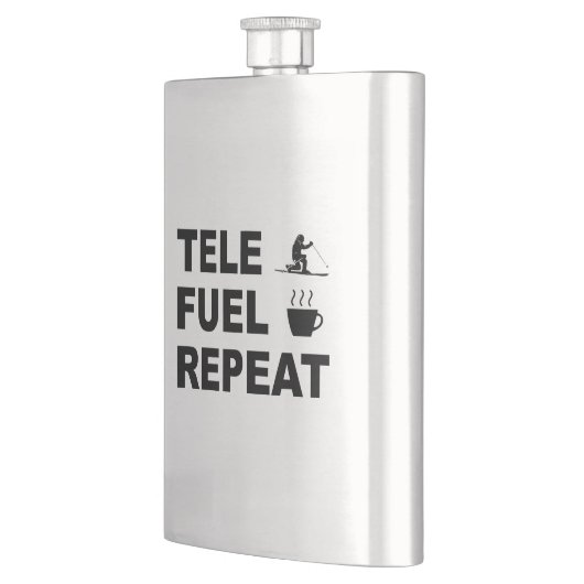 Tele Fuel Repeat Flachmann (Links)