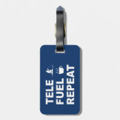 Tele Fuel Repeat Gepäckanhänger (Rückseite vertikal)