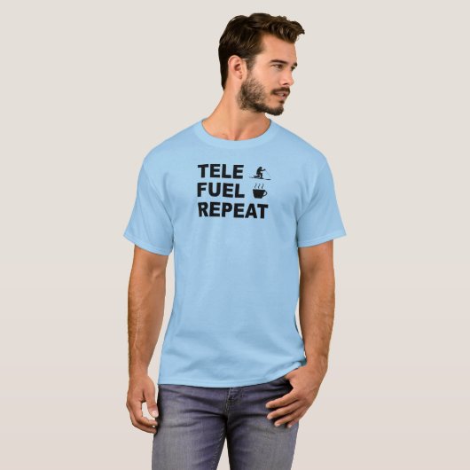 Tele Fuel Repeat T-Shirt (Vorne ganz)