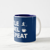 Tele Fuel Repeat Zweifarbige Tasse (VorderseiteRechts)