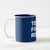 Tele Fuel Repeat Zweifarbige Tasse (Links)