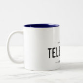 Tele noch schlimmer zweifarbige tasse (Links)