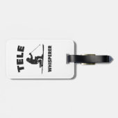 Tele Whisperer Gepäckanhänger (Rückseite horizontal)