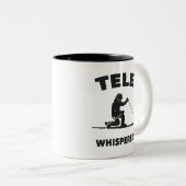 Tele Whisperer Zweifarbige Tasse (VorderseiteRechts)