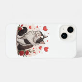 Telefon 14 Französische Gravierungssache Montréal iPhone Hülle (Rückseite (Horizontal))