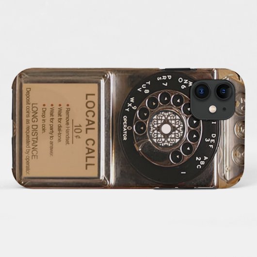 Telefon Antiquitätentelefon robuste Case-Mate iPhone Hülle (Rückseite (Horizontal))