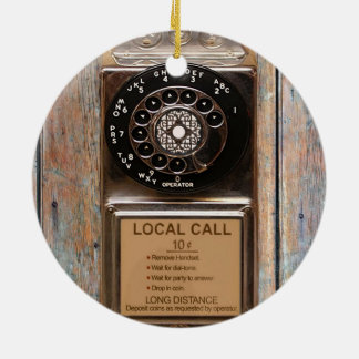Telefon Antiquitätentelefon robuste Keramik Ornament
