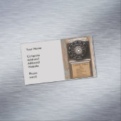 Telefon Antiquitätentelefon robuste Magnetische Visitenkarte (Beispiel)