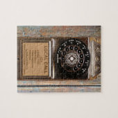 Telefon Antiquitätentelefon robuste Puzzle (Horizontal)