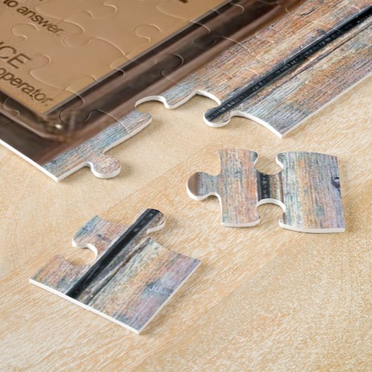 Telefon Antiquitätentelefon robuste Puzzle (Seite)