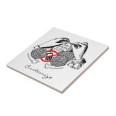 Telefon auf Strick Thunder_Cove Fliese (Seite)