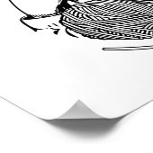 Telefon auf Strick Thunder_Cove Poster (Ecke)