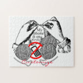 Telefon auf Strick Thunder_Cove Puzzle (Horizontal)