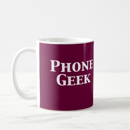 Telefon-Aussenseiter-Geschenke Kaffeetasse (Links)