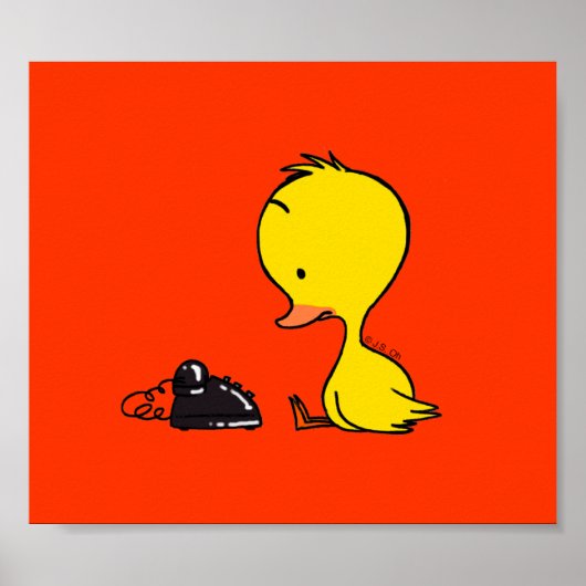 Telefon & Duck Poster (Vorne)