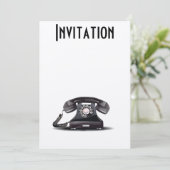 Telefon Einladung (Stehend Vorderseite)