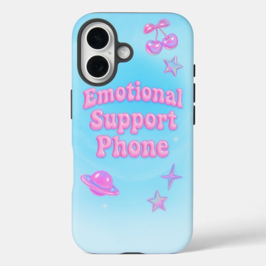 Telefon für emotionale Unterstützung Case-Mate iPhone Hülle (Rückseite)