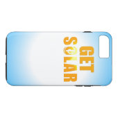 Telefon: Get Solar Energy Case-Mate iPhone Hülle (Rückseite (Horizontal))