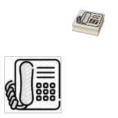 Telefon Gummistempel (Stempel)