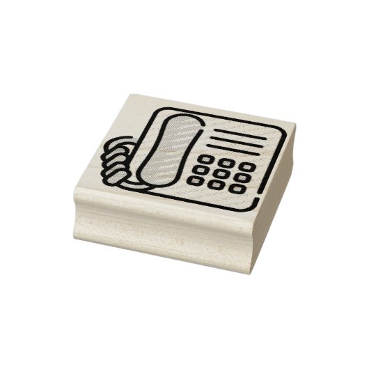 Telefon Gummistempel (Stempel)
