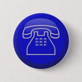 Telefon-Info-Ikone Button (Vorderseite)