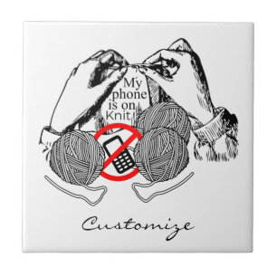 Telefon ist auf Strick Thunder_Cove Fliese