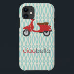 Telefon-Kasten Ciao Bella Case-Mate iPhone Hülle<br><div class="desc">Telefonkasten bella caio Roller des Retro Vespa reist der italienische,  der durch Rom inspiriert wird</div>