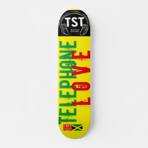 TELEFON LIEBE Skateboard, 7¾" Deck Skateboard