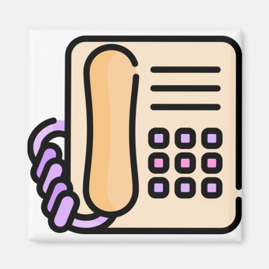 Telefon Magnet (Vorne)