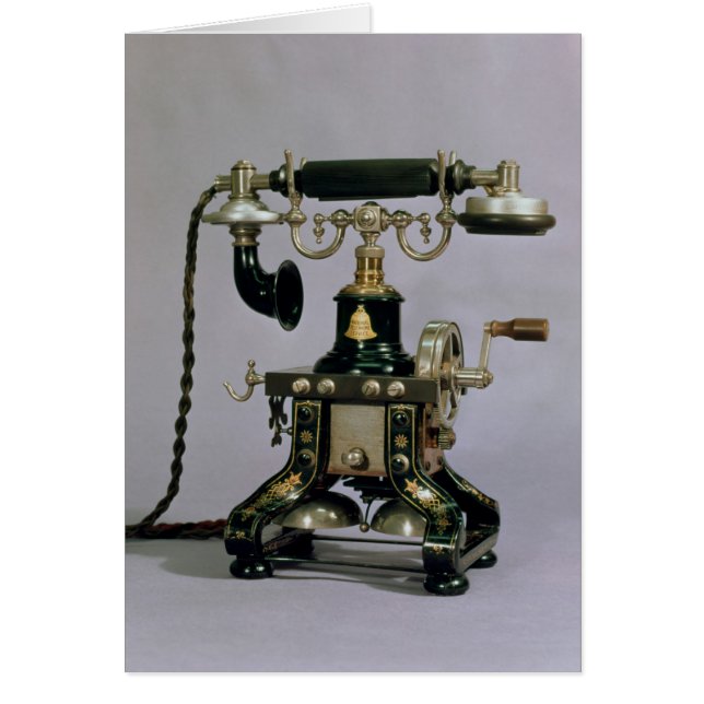 Telefon, nationaler Fernsprechdienst, USA, 1890 (Vorne)